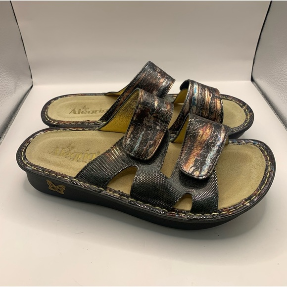 Alegria Camille Earthen size 39 sandals slip on 8.5US - Picture 4 of 11